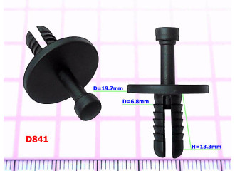 Клипсы D=6.8mm BMW - D841