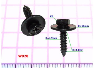 Саморез D=4.9mm - W020