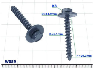 Саморез D=6.1mm - W059