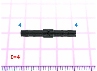 Соеденитель 4mm - I=4
