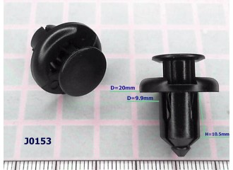 Клипсы D=9.9 mm Honda - J0153
