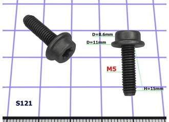 Винт Torx M5 - S121