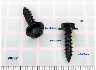 Саморез D=5.1mm - W037