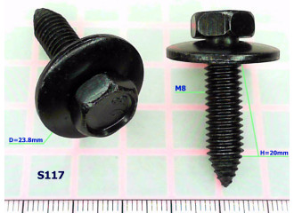 Винт M8 - S117