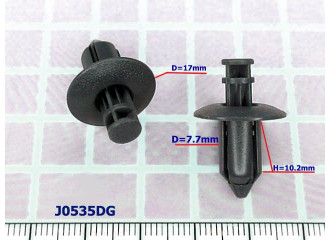 Пистон нажимной D=7.7mm - J0535DG