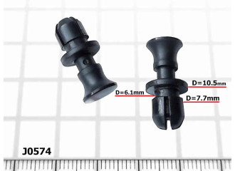 Пистоны D=7.7mm HONDA MOTO - J0574