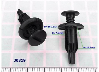Клипсы D=7.5mm Honda - J0319