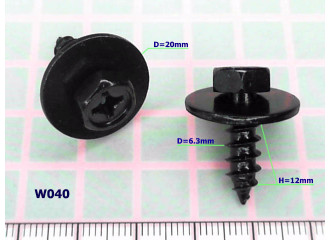 Саморез D=6.3mm - W040
