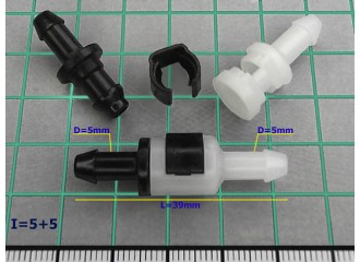 Соеденитель составной 5mm - I=5+5