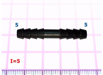 Соеденитель 5mm - I=5