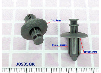 Пистон нажимной D=7.7mm - J0535GR