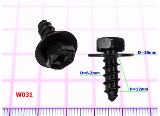 Саморез D=6.2mm - W031