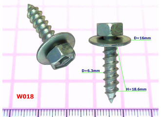 Саморез D=6.3mm - W018