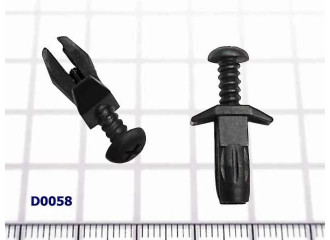 Клипсы D=6mm BMW MOTO - D0058